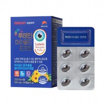 대원제약 루테인 포르테 500mg X 30캡슐 선물세트, 선택옵션, 본품