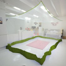 국산 7-10인용 대형 모기장, 왕별대(줄무늬)