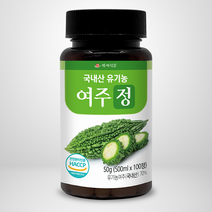 백세식품 유기농 여주정 500mg 100정 HACCP 인증제품, 50g, 1개