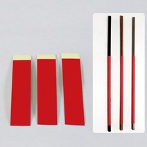 열변색 붙임딱지(3매) 25x150mm K23534