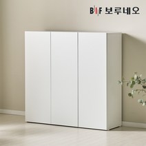 보루네오 키첸 1200 3단 높은 주방 수납장 깊은, 오크그레이 KC44