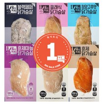 육식토끼 소프트 닭가슴살 100g 클래식 훈제맛 마늘맛 청양고추맛, 훈제마늘맛