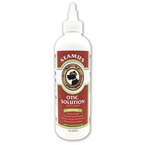 seamus otic ear solution - 오이 멜론 알로에 베라 및 오트밀 추출물의 에센스가 주입된 가려움증 부스러기 및 냄새에 대해 전문적으로 제조된 반려견을 위한 귀