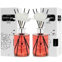 에세르 디퓨저 500ml 1+1 대용량 실내 아로마 방향제, 500ml(블랙체리)-2개