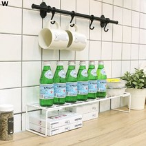 타공판닷컴 타공판 악세사리 슬림선반 볼트형 M, 화이트