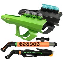 야외 눈 장난감 눈덩이 총 발사기, 흰색