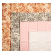 ZE0328 현대시트지 폼블럭 벽돌시트벽지 100cm x220cm (AH1), 그레이