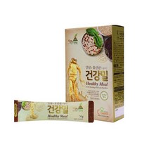 EC 인삼과 유산균이 들어간 건강밀 300g 30gX10포 마밀 마죽 누룽지 건강마밀 미숫가루 건강분말 선물세트 간편식 건강분말가루 효도선물