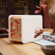 Lenovo 오리지널 개인 클라우드 스토리지 T2 Dunhuang Museum 공동 브랜드 스토리지 서버 네트워크 클라우드 디스크 원격 데이터 자동 백업 4T/8T 공유 데이터, T2공동모델[디스크없는버전]