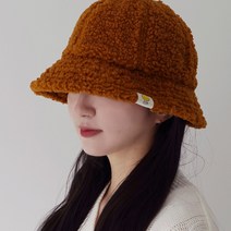 이코마켓 국산 포근따숩 남녀공용 뽀글이모자 방한 버킷햇