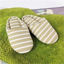 셀러허브 여성패션 [오노마] ONM 여성용 줄무니 뒷꿈치 슬리퍼