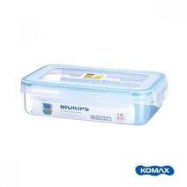코멕스 바이오킵스 직사각4호 밀폐용기 투명용기, 1개