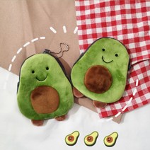 마이카싸 1+1 아보카도 동전파우치 미니 동전지갑, 아보카도 1+1
