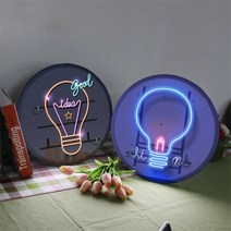 아트박스/꾸밈 na451-LED액자35R_네온아이디어, 타입2