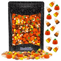 Fruidles 할로윈 캔디 콘 450g 가을 믹스 Candy Corn Atumn Mix, 1개
