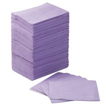 125pcs 일회용 문신 깨끗한 패드 우수한 이중층 복합 멤브레인 흡수성 방수 식탁보 문신 액세서리 의료 종이 식탁보, Purple