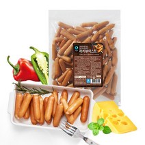 청정원 리치부어스트1.5KG오리지널/할라피뇨/치즈&오레가노 택1, 2. 치즈&오레가노 1.5kg, 상세설명 참조