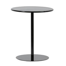 앤틱 카페 원형테이블 라운드 1인용 사이드테이블, 블랙(지름 40 높이 50cm)