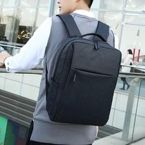남성 단정한 미니멀리즘 사각 회사원 출장 백팩