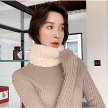 신신장터 넥워머 등산 골프 스키 방한 토끼털 퍼 바라클라바