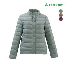 그린조이 여성 솔리드 경량 구스 다운 점퍼