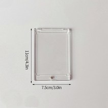 관 자격증 투명아크릴 액자 아크릴액자제작 마그네틱 포토 카드 홀더 포스터 디스플레이, 사진 프레임