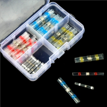 우리파파 열수축 납땜튜브 방수커넥터 배선연결 솔더슬리브 자동납땜, 250pcs (상자)