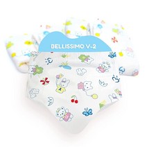 밤비노다이어퍼스 Bambino Bellissimo - 전체 프린트 성인 기저귀 8개 (M 81.3cm x 101.6cm) 159920, Medium (8 Count)
