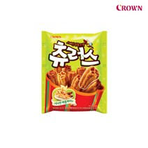 크라운 츄러스 시나몬 애플파이맛 174gx10개, 84g 10개입