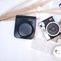 인스탁스 미니90 전용케이스 악세사리, 1개, 블랙