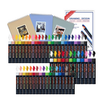 [싼딜]크레파스 오일파스텔 24색 / 스케치북, 01. 써니 컬러 크레파스 오일파스텔 12색 x2개