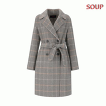 [SOUP] [숲] 헨드메이드 체크 코트_K SYAHC31
