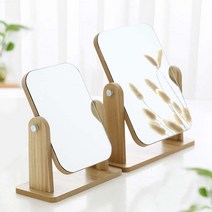 우드거울 탁상거울 테이블 원 우드 탁상거울 hi4rang*3336831Se, 대형