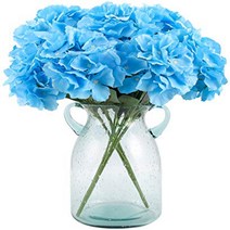 Blooming Paradise Artificial Silk Hydrangea Bouquet Fake Flowers Arrangement Home Wedding Decor 1 Bu