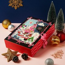 린트 Edelbitter 크리스마스 어드벤트 캘린더 초콜릿 캔디 250g Christmas Advent Calendar, 1개