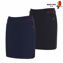 [마코 SALE] (여성)로고자수큐롯스커트_MLW3CU90