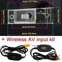 기아 VQ 그랜드 카니발 세도나 2006 2007 2008 2009 2010 2011 2012 2013 2014 후진 차량 백업 후방 카메라, [10] fish eye wireless