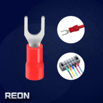 Y형PG터미널 1.5SQ-3mm (적색) 1개 커넥터 압착 단자 배선 전선 연결 절연, 6SQ-5mm (녹 색) 1개, 04.Y형PG터미널