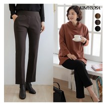 김여사 디어 빅밴딩 일자기모 요술팬츠 엄마옷/마담옷/중년여성/50대/60대
