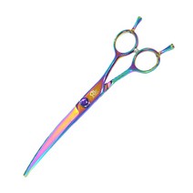 커브가위_C-7670-II_무지개_7인치_리케이 99BC, 상세페이지 참조