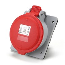 전기용접세상 아남 판넬 콘센트 3P32A 415V 555289 N상접지 IP44 29243