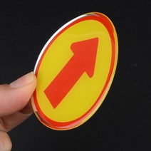 방향표시 화살표표지판 표시판 안내판 사인 간판 표찰 팻말 푯말 원형 에폭시