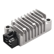 Yamaha TT250 TT225 SRX600 TDM80 TW200 FZR400 FZR600 용 알루미늄 오토바이 전압 레귤레이터 정류기, 보여진 바와 같이, 하나