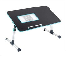 BB005 매력있는 BigFan 발열예방 노트북 쿨링스텐드, 블랙-블루