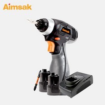 [아임삭] AI414M 14.4V 2.0Ah 충전 임팩트드라이버 드릴 [배터리 2개]