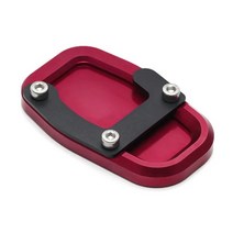 사이드 스탠드 익스텐션 플레이트 DUCATI 스크램블러 800 803 멀티스트라다 하이퍼모타드 950 939 오토바, 01 빨간