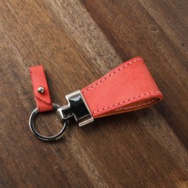 일로레더 통가죽 키링 키홀더만들기 가죽공예키트 DIY 학교수업재료 공예반제품 바느질공예 (이니셜각인포함), 검정, 옐로우