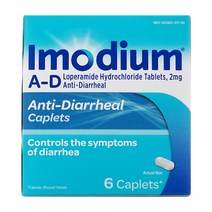 Imodium 이모디움 A-D 안티 다이아리아 캐플릿 6 캐플릿
