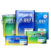 KCC 우레탄 방수페인트 상도 중도 하도 스포탄 대용량 모음, [상도] 1액형 모노탄 녹색 12.6L, 1개