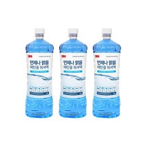 쓰리엠 에탄올 워셔액 1.8L 사계절용, 3개